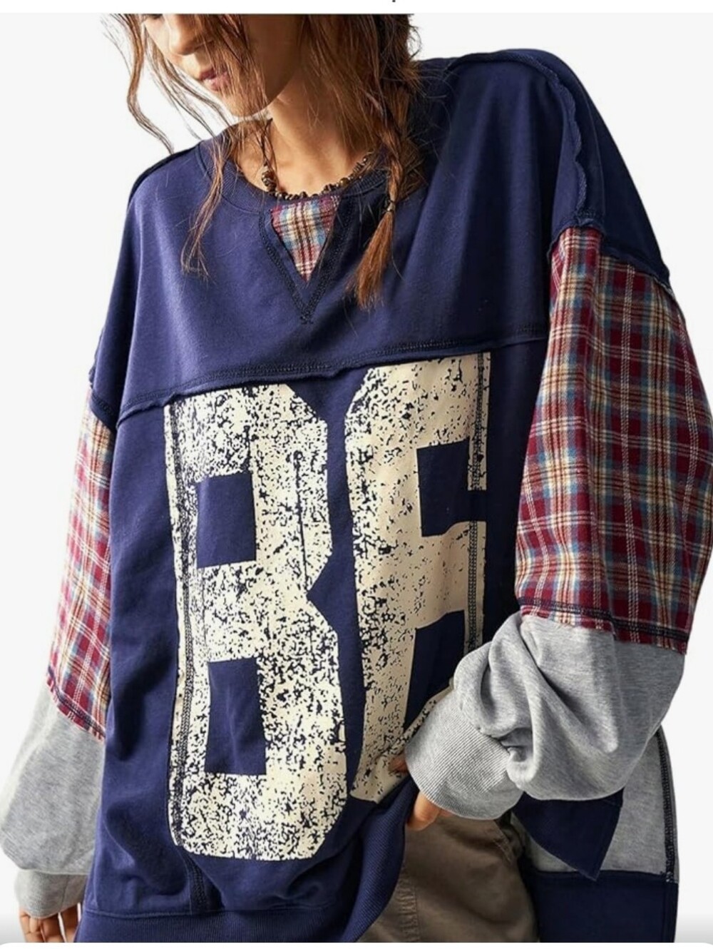 Patchwork Sweatshirt